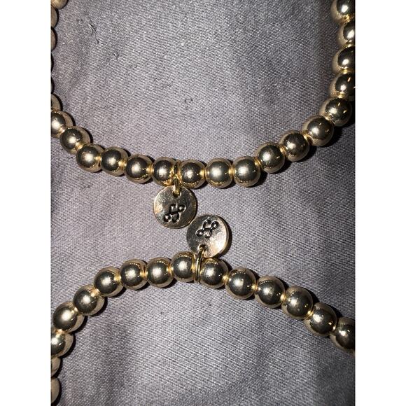 Soul Stacks Bracelet Bar—Icon —Approx 7”—Gold Colored—Stretch - Picture 5 of 16